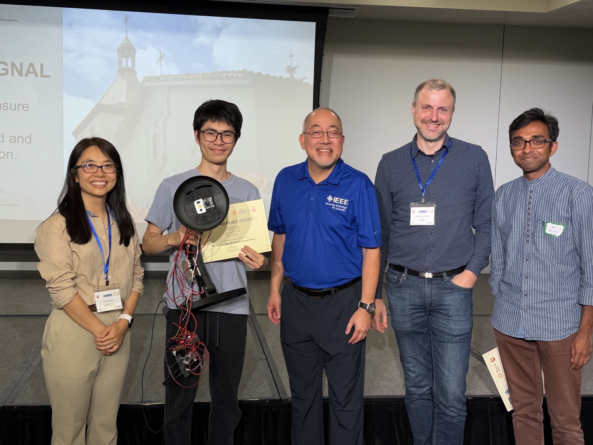Hardware Track second-place team Luxo III