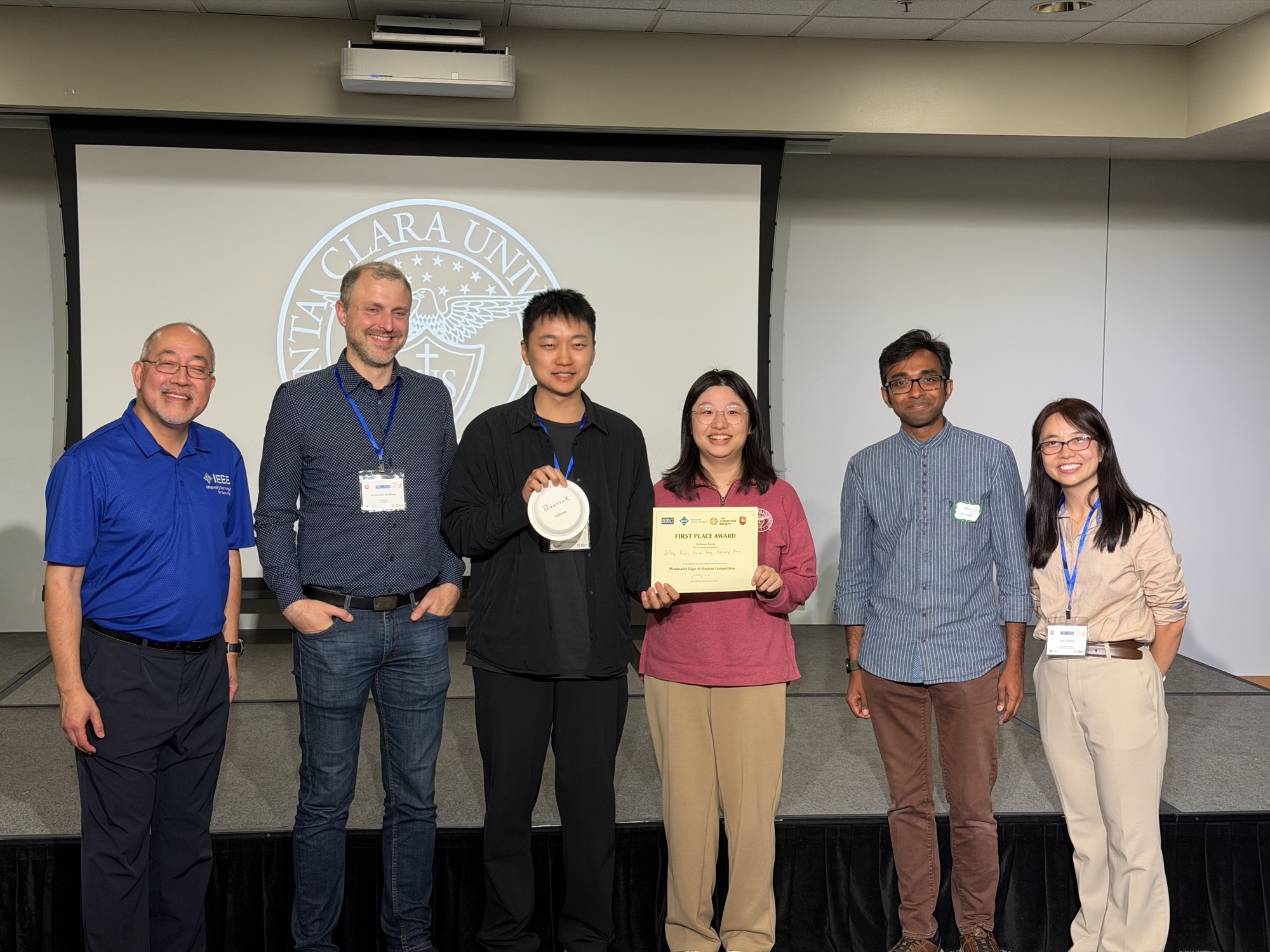 Software Track first-place team Quantax