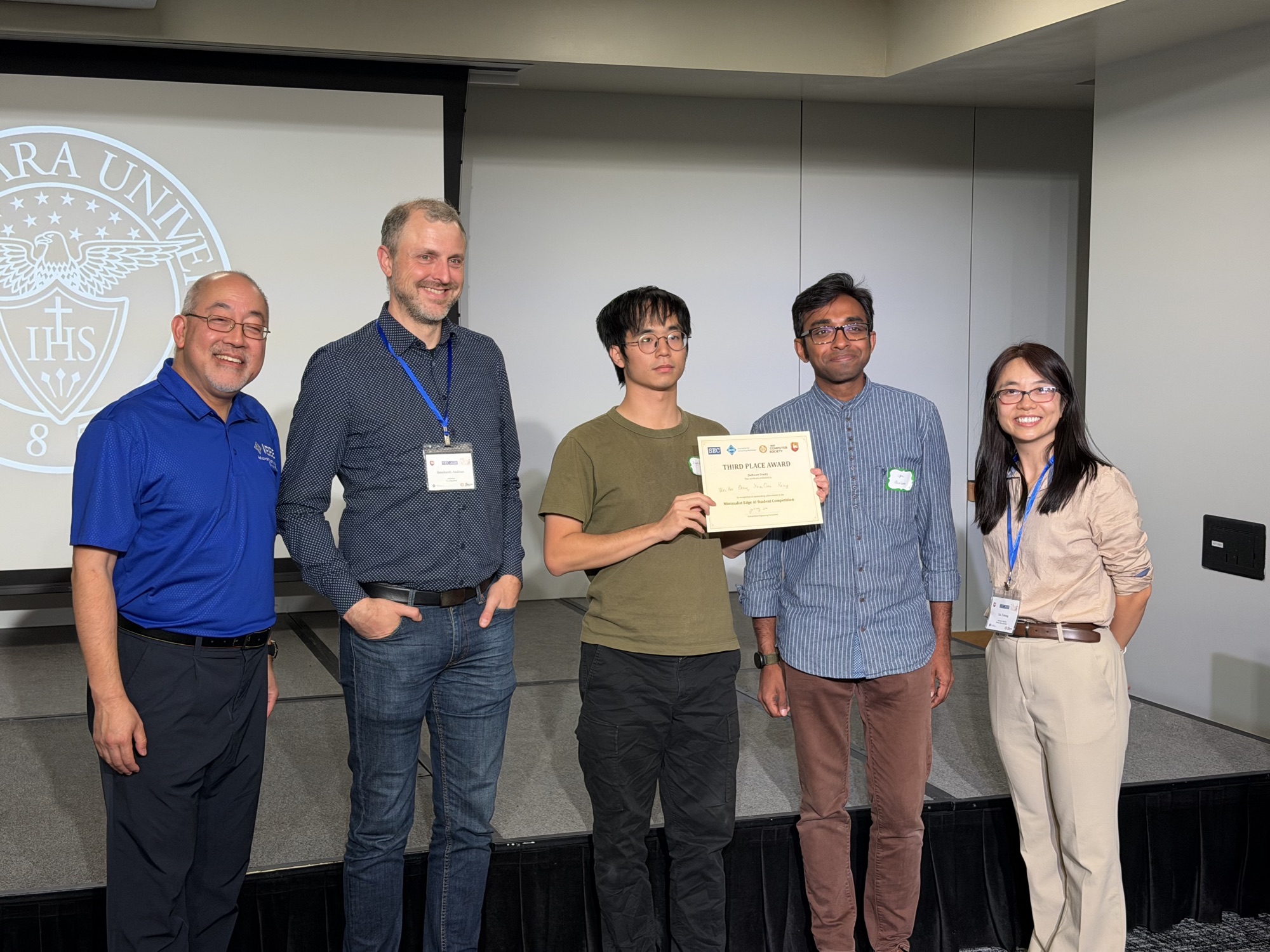 Software Track third-place team Valiant Joy